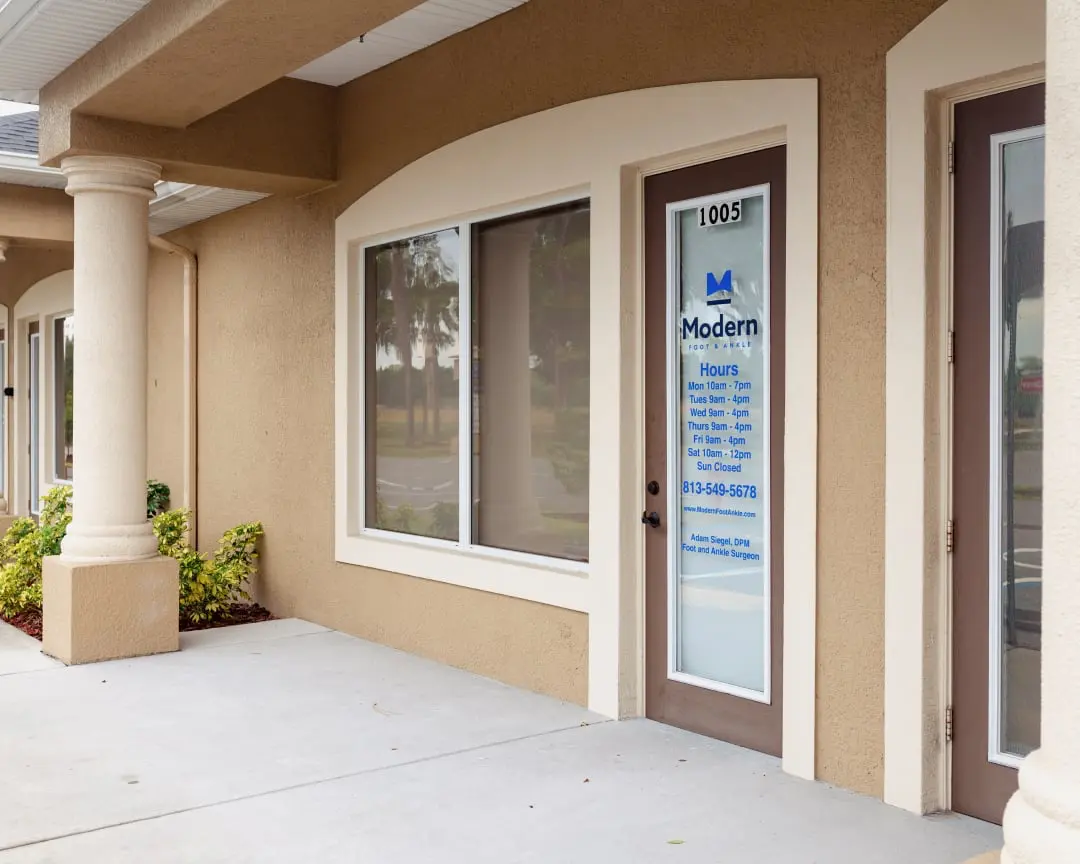 Podiatric Clinic Tampa Lutz Office Modern Foot & Ankle